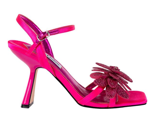 Women's Lady Couture Lust Dress Sandals in Fuchsia color