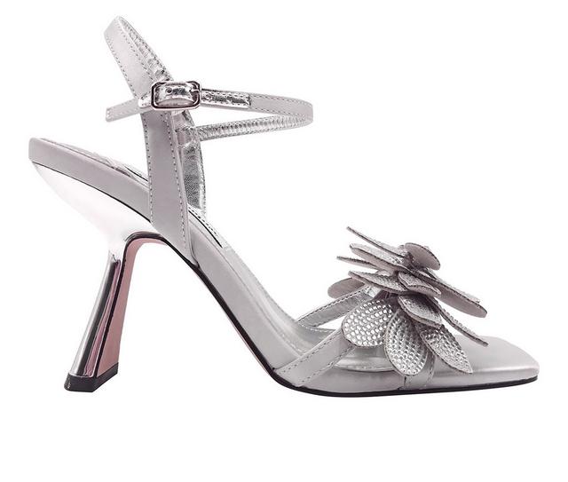 Women's Lady Couture Lust Dress Sandals in Silver color