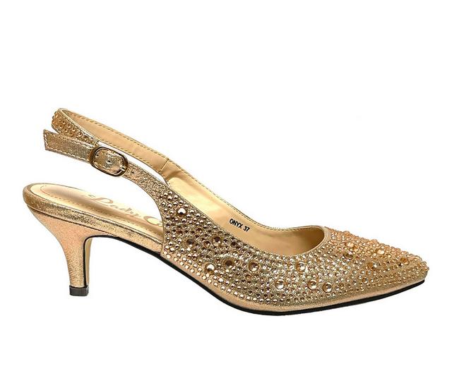 Women's Lady Couture Onyx Pumps in Champagne color