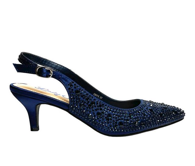 Women's Lady Couture Onyx Pumps in Navy color