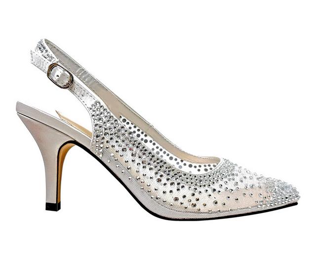 Women's Lady Couture Lola Pumps in Silver color