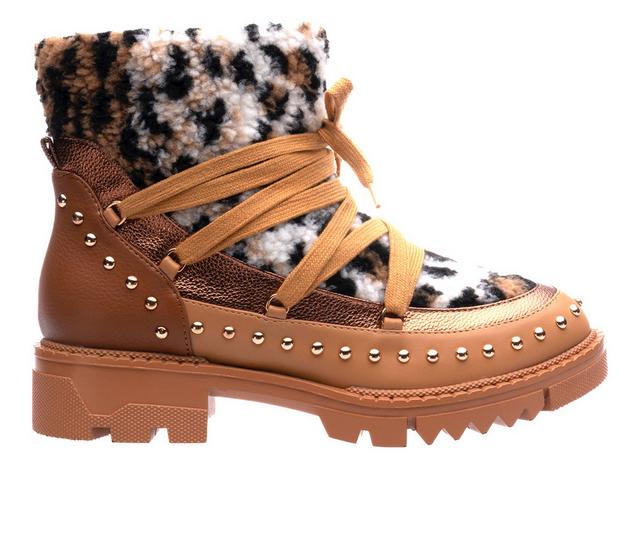 Women's Ninety Union Snowball Winter Boots in Leopard color