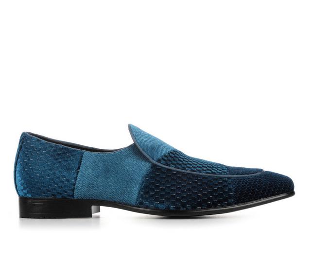 Men's Stacy Adams Shapshaw Dress Loafers in Teal color