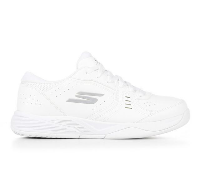 Women's Skechers Go Viper Court  Smash Sneakers in White color