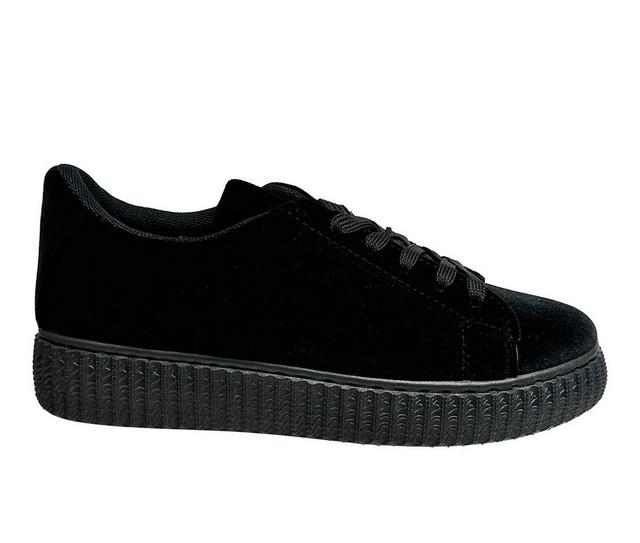 Women's Ninety Union Frenzy Fashion Sneakers in Black color