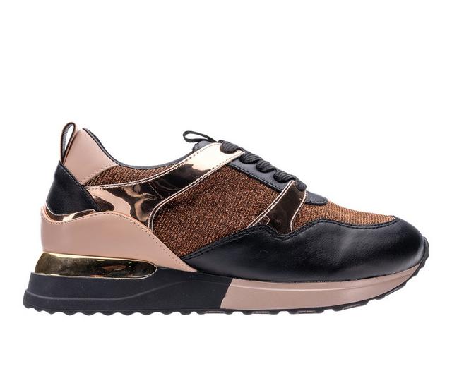 Women's Ninety Union Solo Fashion Sneakers in Brown Multi color