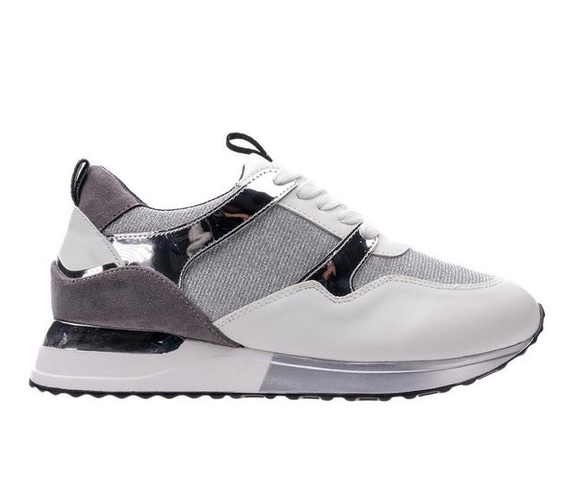 Women's Ninety Union Solo Fashion Sneakers in White Multi color