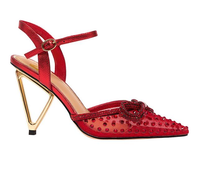 Women's Ninety Union Gloria Pumps in Red color