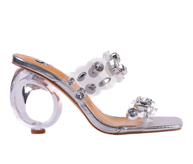 Women's Ninety Union Joyful Dress Sandals in Silver color