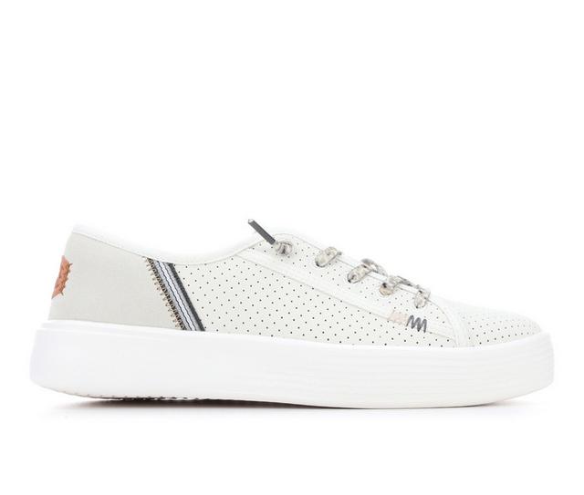 Women's HEYDUDE Cody W Perf Leather in White color