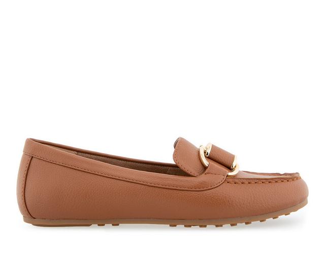 Women's Aerosoles Denver Loafers in Tan color