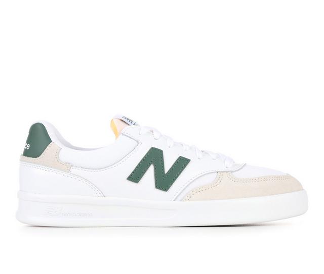 Women's New Balance CT300 Sneakers in Wht/Green/Grey color