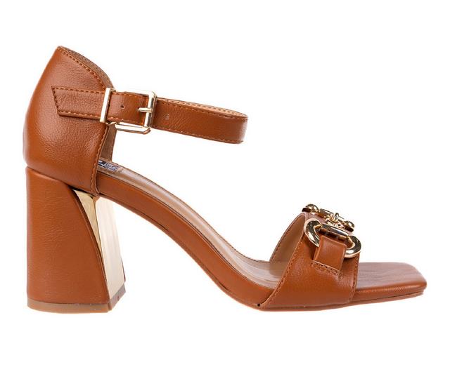 Women's Ninety Union Santori Dress Sandals in Cognac color