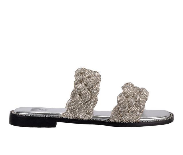 Women's Ninety Union Sunrise Sandals in Silver color