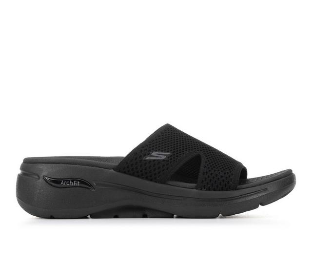Women's Skechers Go Go Walk Joy 140274 Sandals in Black color