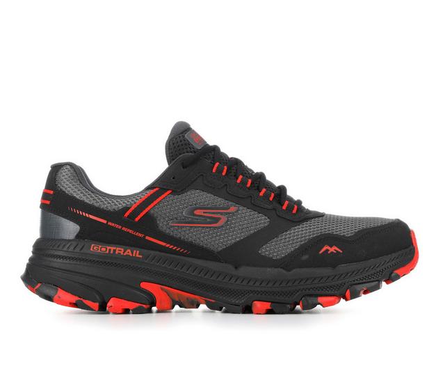 Men's Skechers 220754 Go Run Trail Altitude 2.0 Trail Running Shoes in Black/Orange color