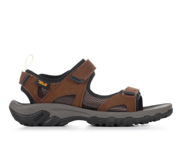 Men's Teva Trail Pulse Outdoor Sandals in Brown color