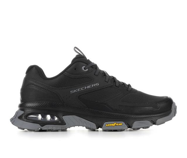 Men's Skechers 237553 Air Envoy - Sleek Envoy Trail Running Shoes in Black color
