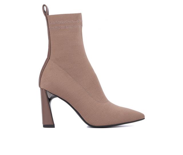 Women's Torgeis Kahili Booties in Taupe color