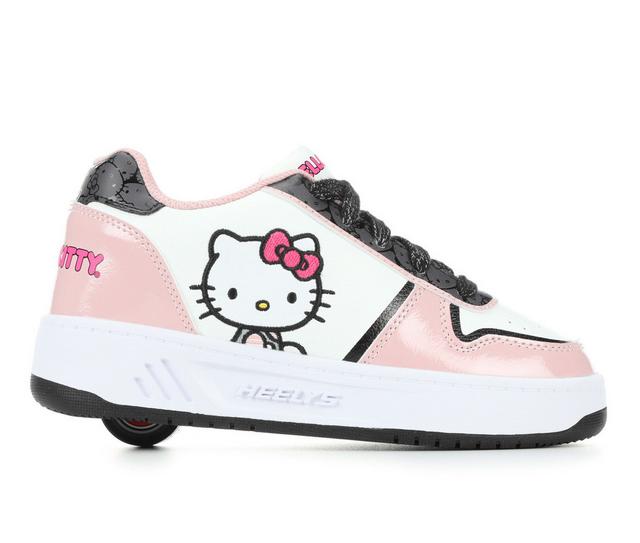 Heelys Kama Hello Kitty Girls 13-7 Sneakers in LtPnk/Blk/Wht color