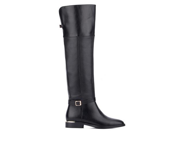 Women's Torgeis Coral Knee High Boots in Black color