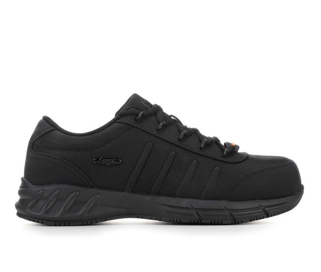 Men's Lugz Grapple Ballistic CT Work Shoes in Black/Black color