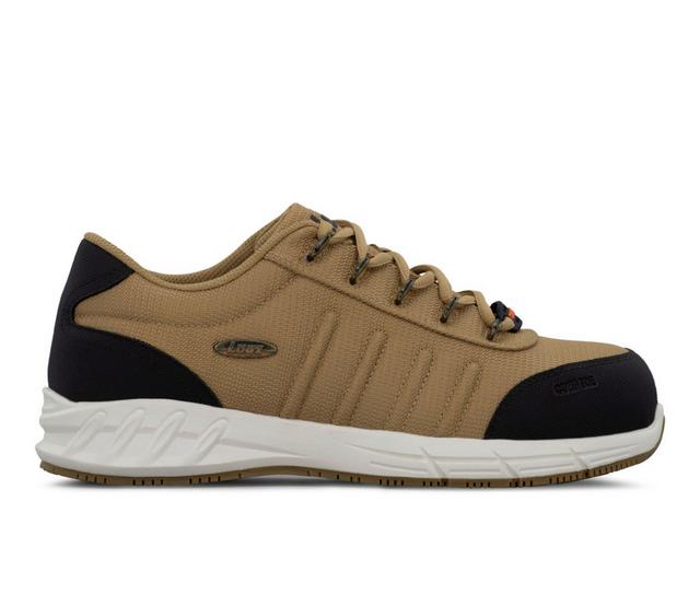 Lugz Grapple Ballistic CT Work Shoes in Wheat/Wht/Gum/B color