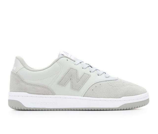 Men's New Balance BB80 Sneakers in Gry/Gry/Wht color