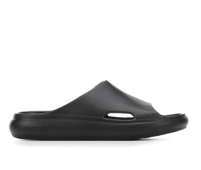 Boys' Reef Little Kid & Big Kid Rio Sport Slides in Black color