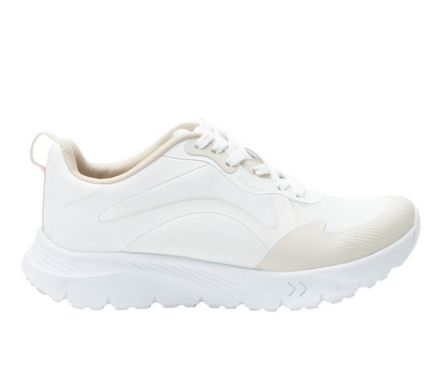 Women's ALEGRIA Exhault Sneakers in Off White color