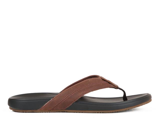 Men's Reef Cushion Phantom 2.0 LE Flip-Flops in Black/Brown color