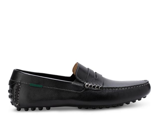 Men's Eastland Henderson Driving Moc Loafers in Black color