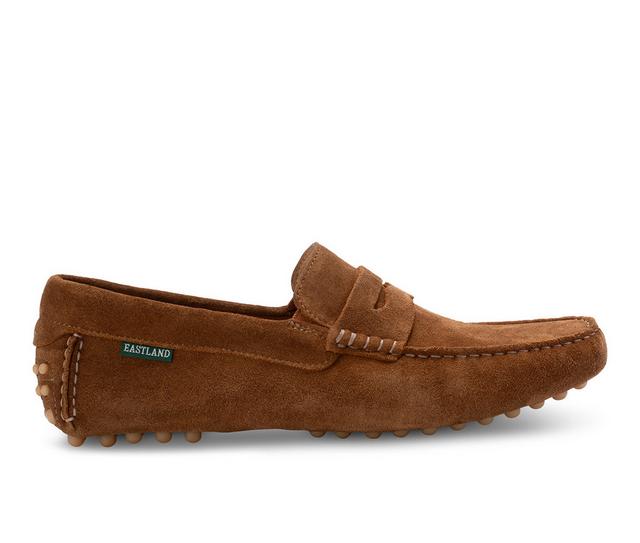 Men's Eastland Henderson Driving Moc Loafers in Nutmeg color