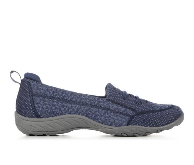 Women's Skechers Breathe Easy 100568 in Navy color