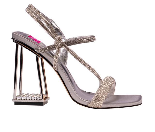 Women's Ashley Kahen Goddess Dress Sandals in Silver color