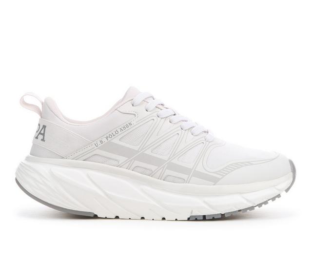 Women's US Polo Assn Blanca-L in Wht Sand/Grey W color