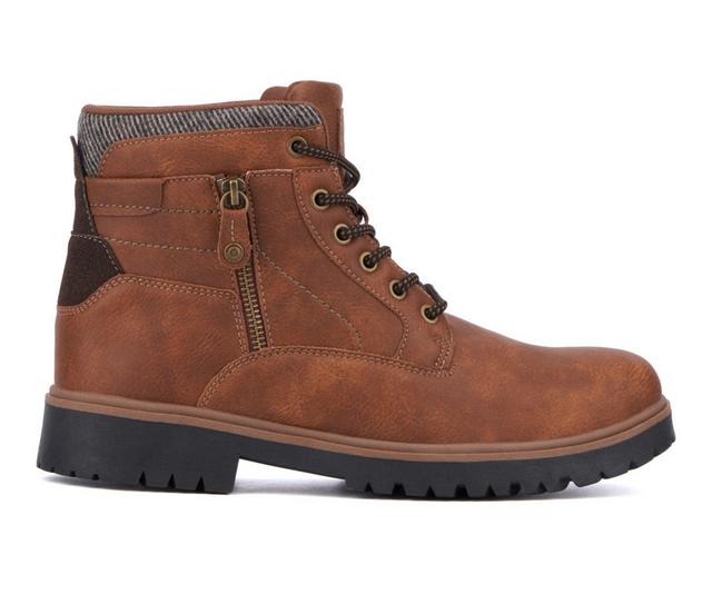 Men's Xray Footwear Hunter Lace Up Boots in Brown color