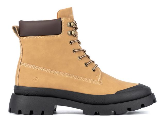 Men's Xray Footwear Joel Lace Up Boots in Wheat color