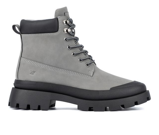 Men's Xray Footwear Joel Lace Up Boots in Gray color