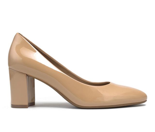 Women's Aerosoles Betsy Pumps in Beige Bisque color