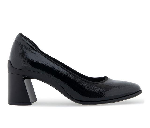 Women's Aerosoles Casta Pumps in Black Patent color