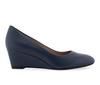 Navy Leather