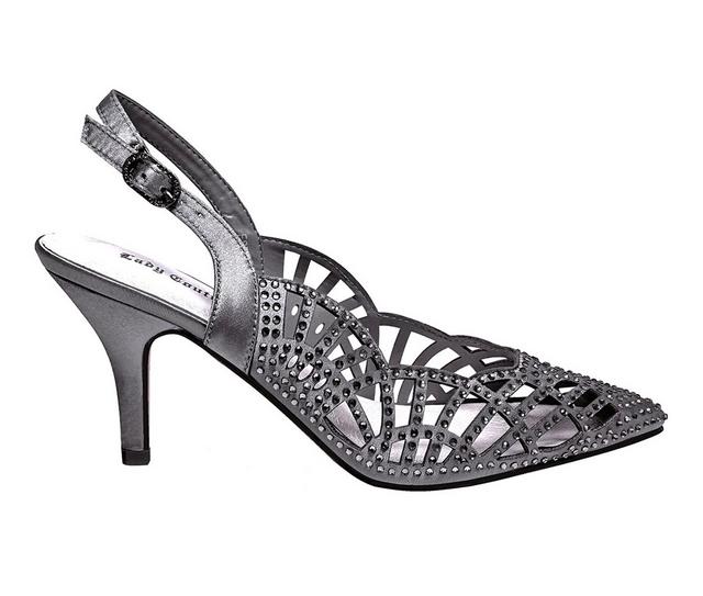 Women's Lady Couture Ester Slingback Pumps in Pewter color