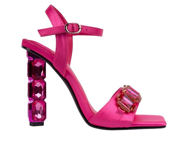 Women's Lady Couture Karisma Dress Sandals in Fuchsia color
