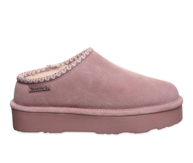 Women's Bearpaw Martis Clogs in Peony color