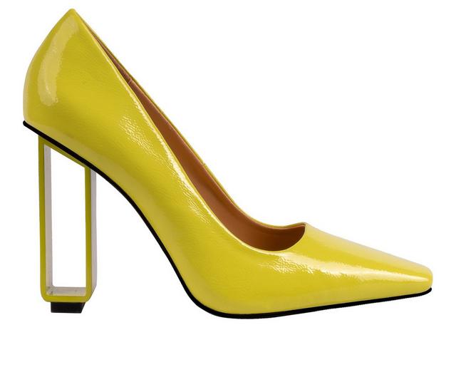 Women's Ninety Union Pandora Pumps in Lime color