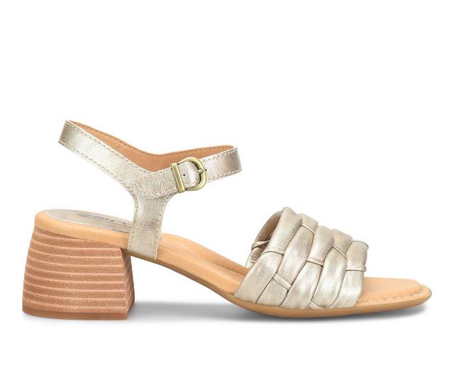 Women's Born Shonie Sandals in Gold color