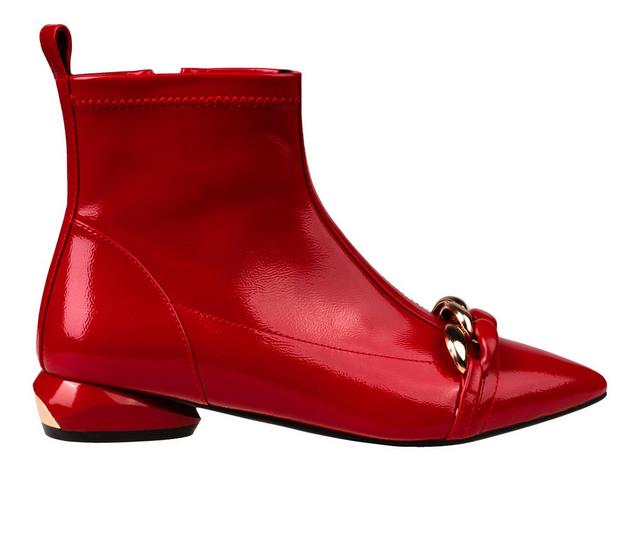 Women's Ninety Union Milan Booties in Red color
