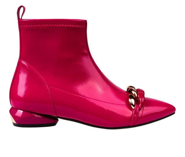 Women's Ninety Union Milan Booties in Fuschia color