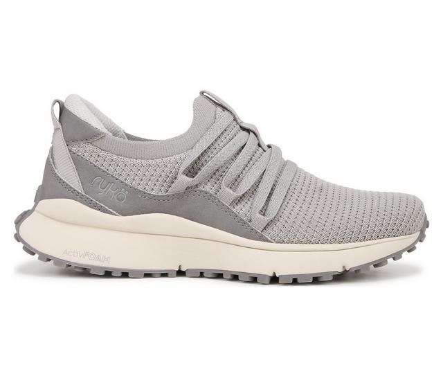 Women's Ryka Jumpstart Lace Sneakers in Paloma Grey color